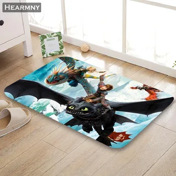 

New Arrival Doormat How To Train Your Dragon Home Mat Machine Made Anti Slip Carpet Living Room/Hallway Bath Mat For Kids