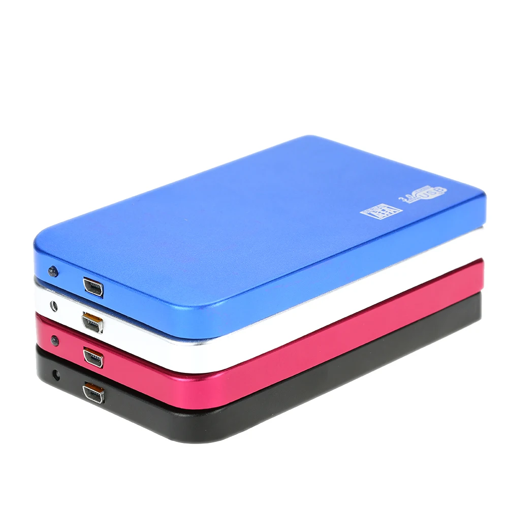 Тонкий Алюминиевый жесткий диск 6 Гбит/с 2 ТБ 5 дюйма SATA SSD HDD конвертер USB 3 0 адаптер