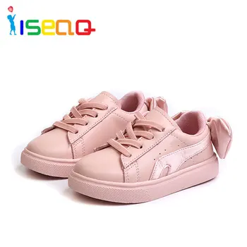 

Children genuine leather girls sneakers breathable casual shoes Sneaker Kids Sports Shoes girls Casual Boots Rubber Button