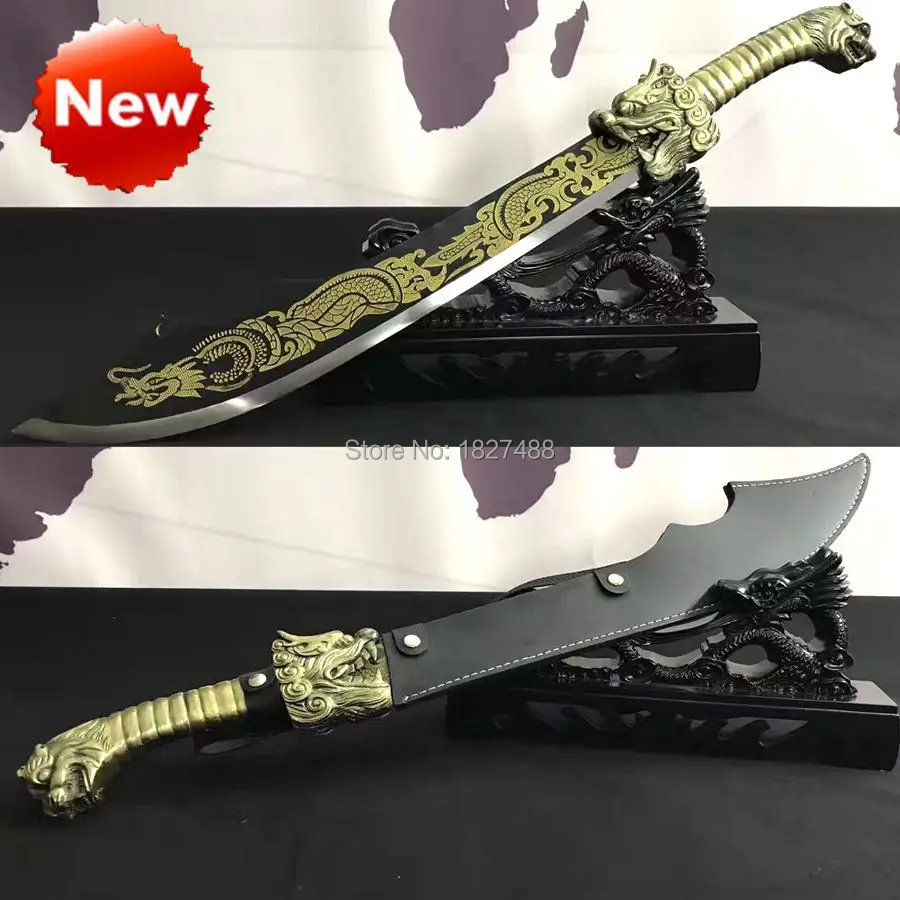 Ручная ковка T1095 из углеродистой стали острый Китайский Меч кунгфу шпага ушу