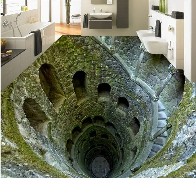 HD 3D Flooring Custom Creative Self adhesive Wallpaper cliff 3D Floor Wall paper Bedroom 3D PVC Flooring Waterproof Wallpaper HD 3D Flooring Custom Creative Self adhesive Wallpaper cliff 3D Floor Wall paper Bedroom 3D PVC Flooring Waterproof Wallpaper