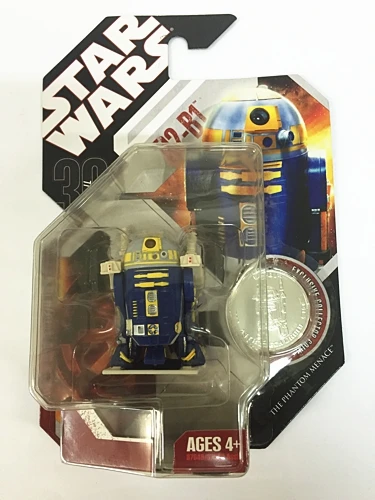 

3.75'' action figure star wars 30th Anniversary Edition with Silver Coin R2-B1 free shipping