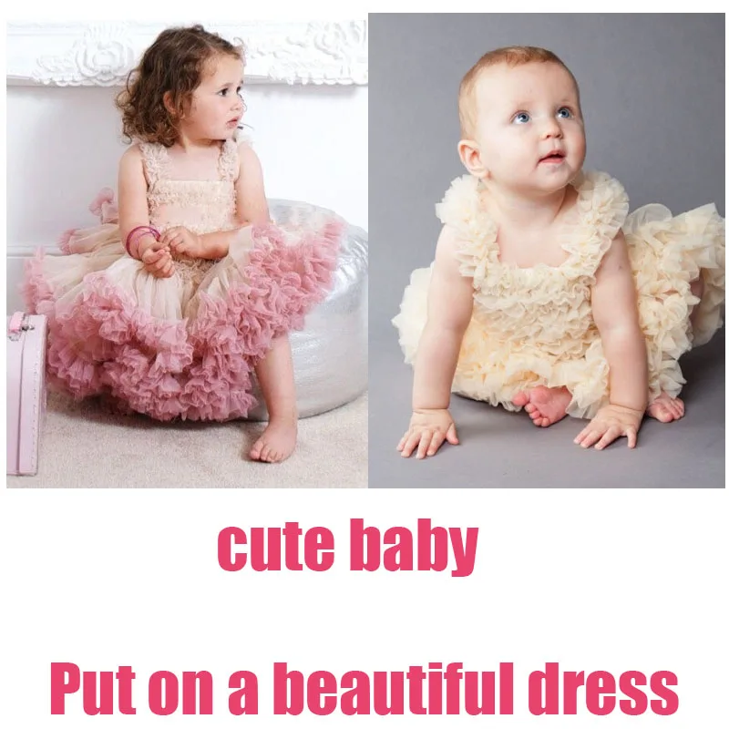 Girls dress children's pettiskirt baby cake skirt (15)
