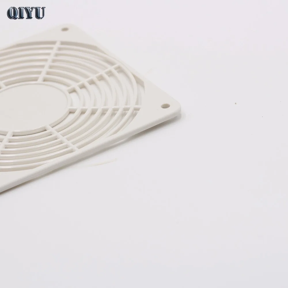 12038 12025 вентилятора белый один кусок пластика чистая Кабинет фитинги вентилятора сеть, применены к vent защитные