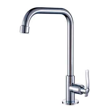 

Copper single handle single hole kitchen faucet kitchen single cold sink sink mixing valve faucet