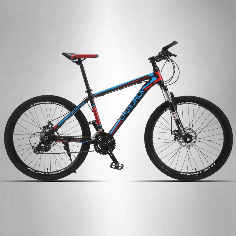 Lauxjack горный велосипед алюминиевая рама 24/27 скорость Shimano механические дисковые