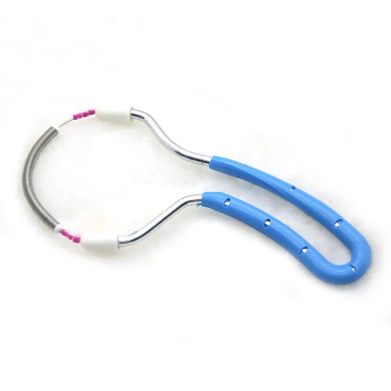 1 шт., пластиковый Эпилятор Depiladora, ручной инструмент для удаления волос на лице, удаление резьбы, красота
