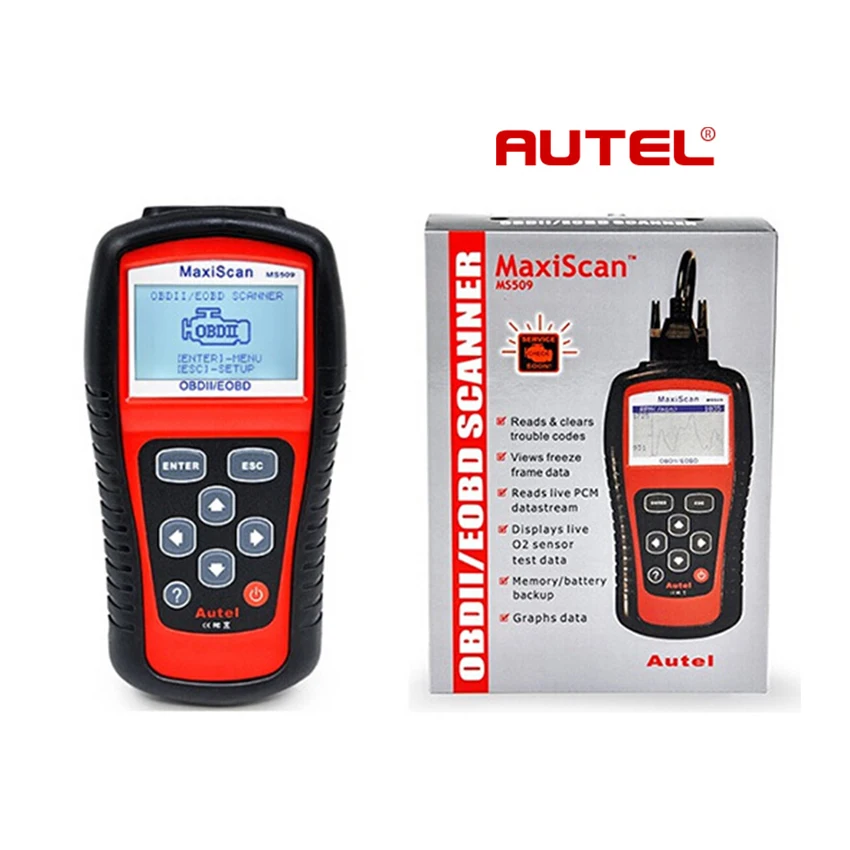 imágenes para Envío Libre OBD Herramienta de la Exploración de Autel MaxiScan MS509 OBD2 Escáner Lector de Código Auto Del Escáner imágenes para Envío Libre OBD Herramienta de la Exploración de Autel MaxiScan MS509 OBD2 Escáner Lector de Código Auto Del Escáner