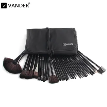 

32pcs Makeup Brush Sets Professional Cosmetics Brushes Eyebrow Powder Lipsticks Make Up Tool Kit Pouch Bag pinceaux maquillage
