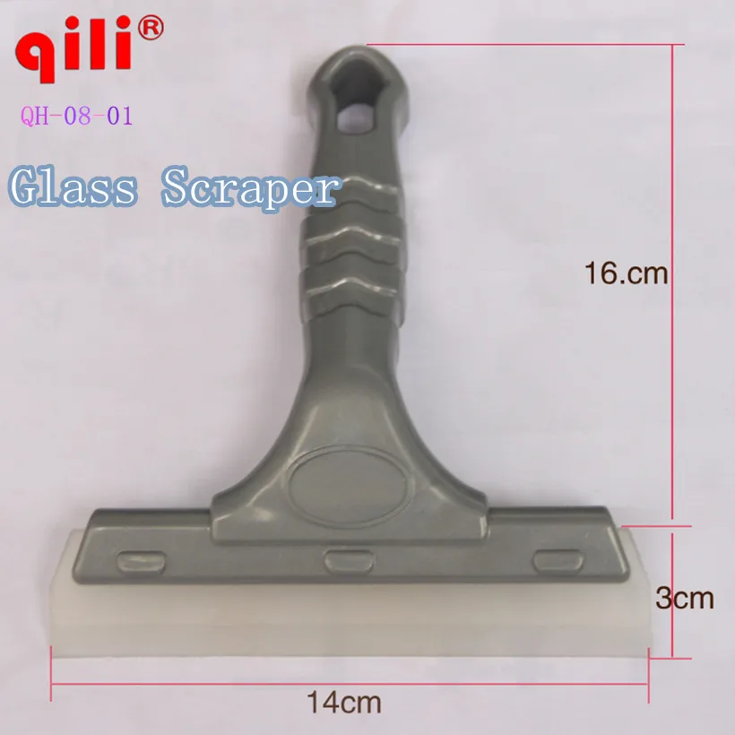 Buy ABS long handle silicone squeegee auto glass water