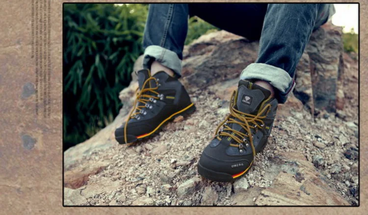 Мужские уличные спортивные походные ботинки водонепроницаемые износостойкие треккинговые ботинки Классическая обувь для альпинизма новые мужские кроссовки