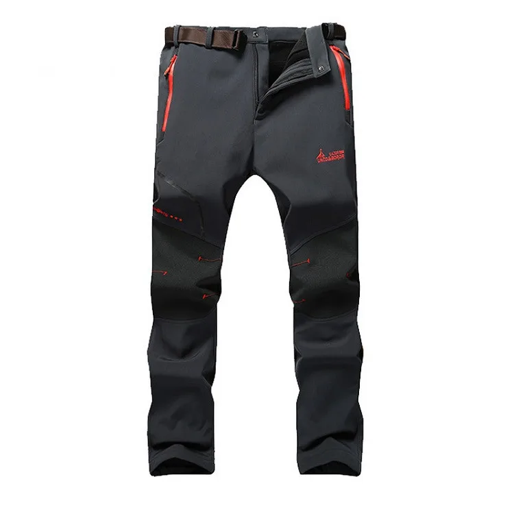 5Xl Mens Winter Fleece Windproof Pants Outdoor Sports Pants Climbing H ...