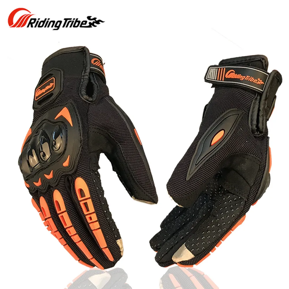 Полный палец Мотоциклетные Перчатки Guantes Moto Luvas Eldiven Handschoenen Luvas da Motocicleta велосипедные перчатки MCS1702 Riding Tribe