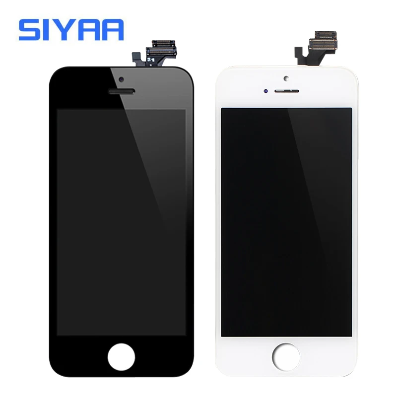 

SIYAA LCD Screen For iPhone 5 5S 5s 5C 5c High Quality Display Touch Screen No Dead Pixel Digitizer Assembly Replacement Parts