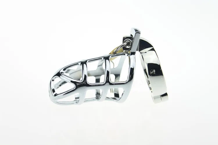 Metal Male Chastity Device Cages Virginity Penis Lock with Adjustable Penis Ring,Adult Games Cock Cage Sex Toys for Man