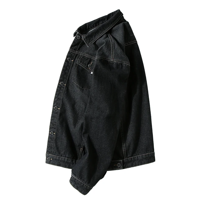 big size denim jacket