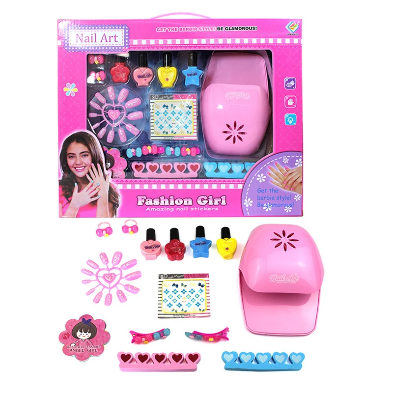 Girls Fashion Nail Art Toy DIY Beauty Eduactional Toys For Children
