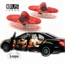 JURUS 2x LED Car Courtesy Ghost Shadow Welcome Laser Logo Projector Car Door Light For Renault Talisman Laguna Latitude Lamp 2pcs led door light for renault latitude talisman laguna espace door logo light projector ghost shadow welcome light laser lamp