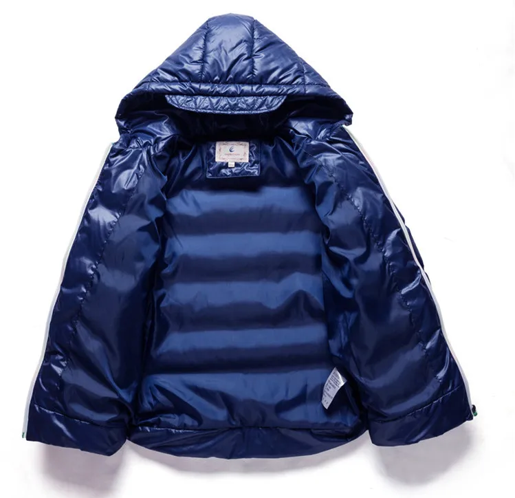 Зимнее пальто для мальчиков, парки стеганые куртки, верхняя одежда хлопковая куртка модное повседневное плотное теплое пальто для мальчиков, 130-170, высокое качество