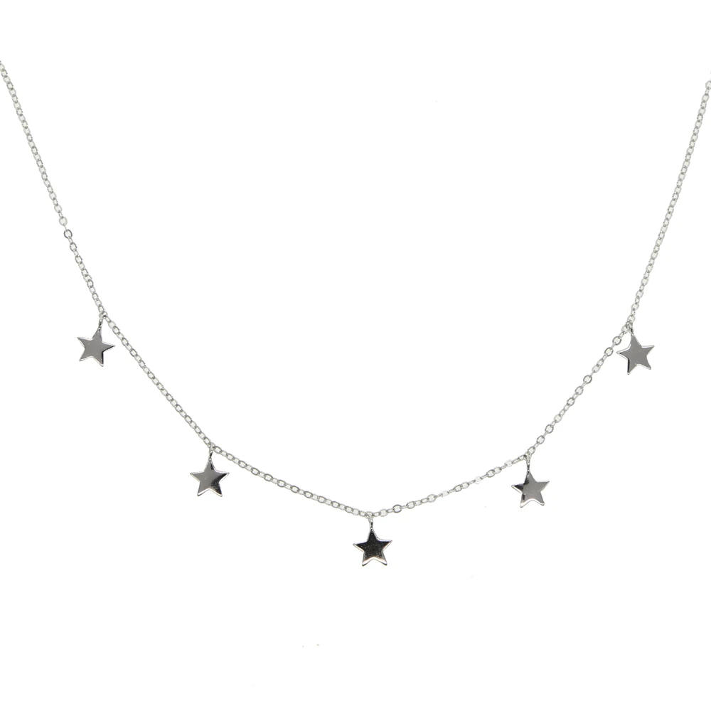 

Колье-чокер из серебра 925 пробы, 5 шт.