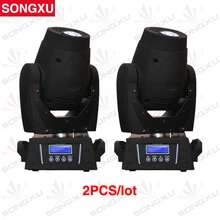 Songxu 2 шт./лот Профессиональный 120 Вт привело перемещение головы пятно света для сцены Театр Disco для вечеринки и ночного клуба/sx-mh120