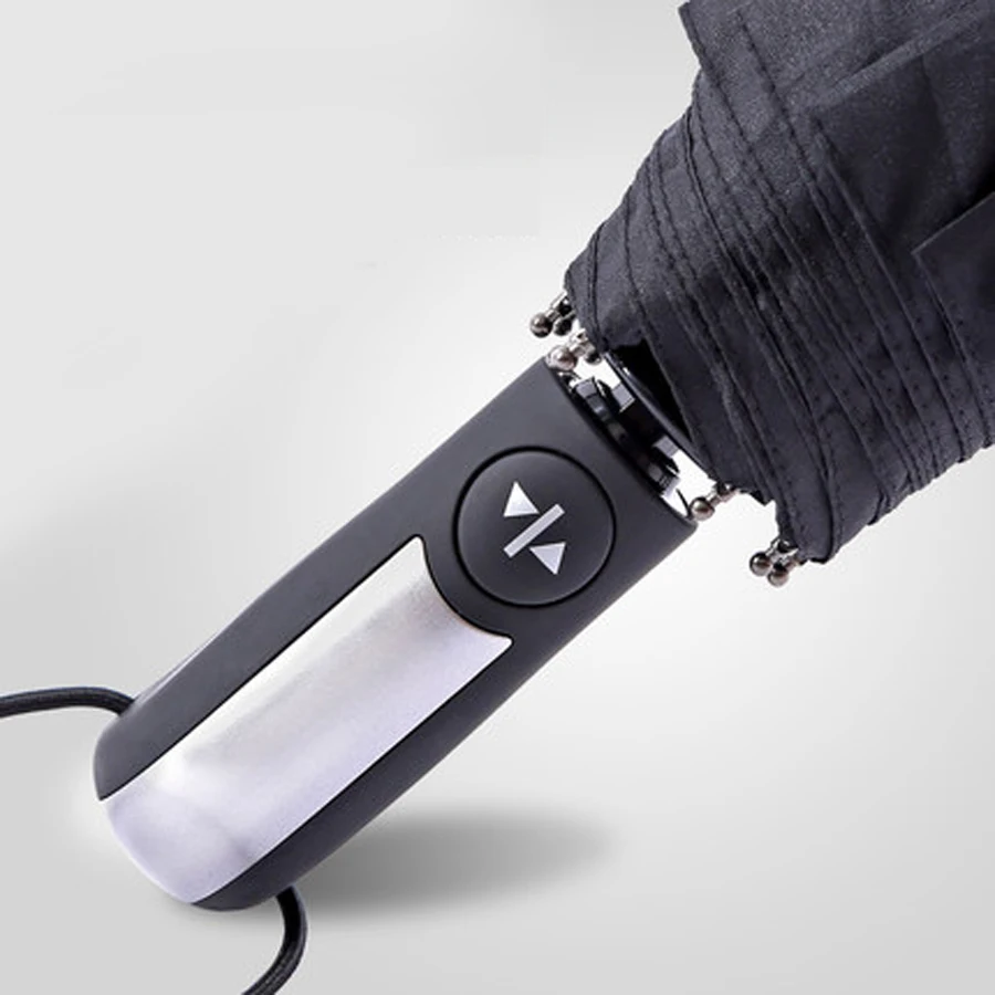 Brand Automatic Folding Umbrella Women Rain Super Windproof Business Men Umbrella Auto Open Close 10 Spokes Large Umbrella