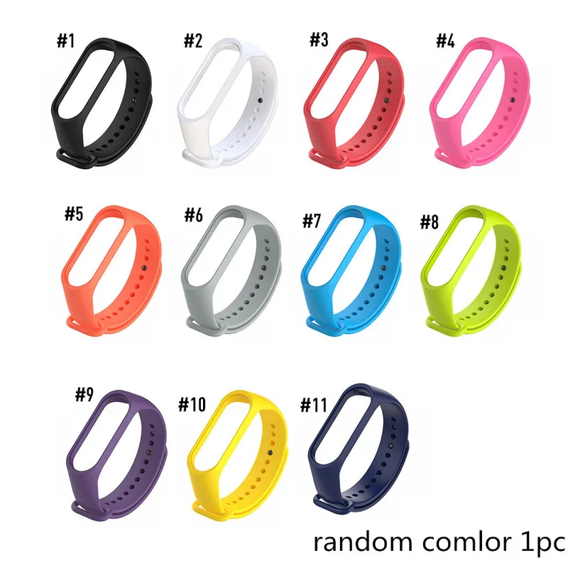 Новый смарт браслет для Xiaomi MI Band 4 3 сменный силиконовый аксессуары умных
