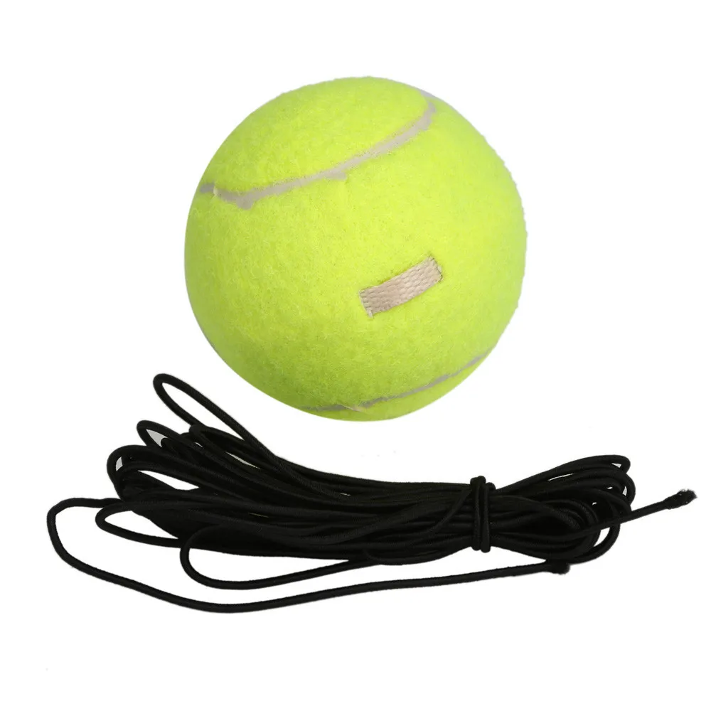 Сверхмощный инструмент для обучения теннису с эластичным канатом мяч Практика самостоящий отскок Теннисный тренажер партнер спарринг устройство