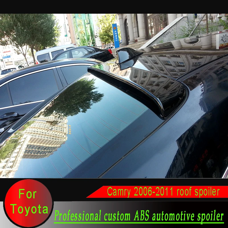 

ABS material Camry Car Rear Wing primer color Rear window top Spoiler for Toyota Camry 2006 2007 2008 2009 2010 2011
