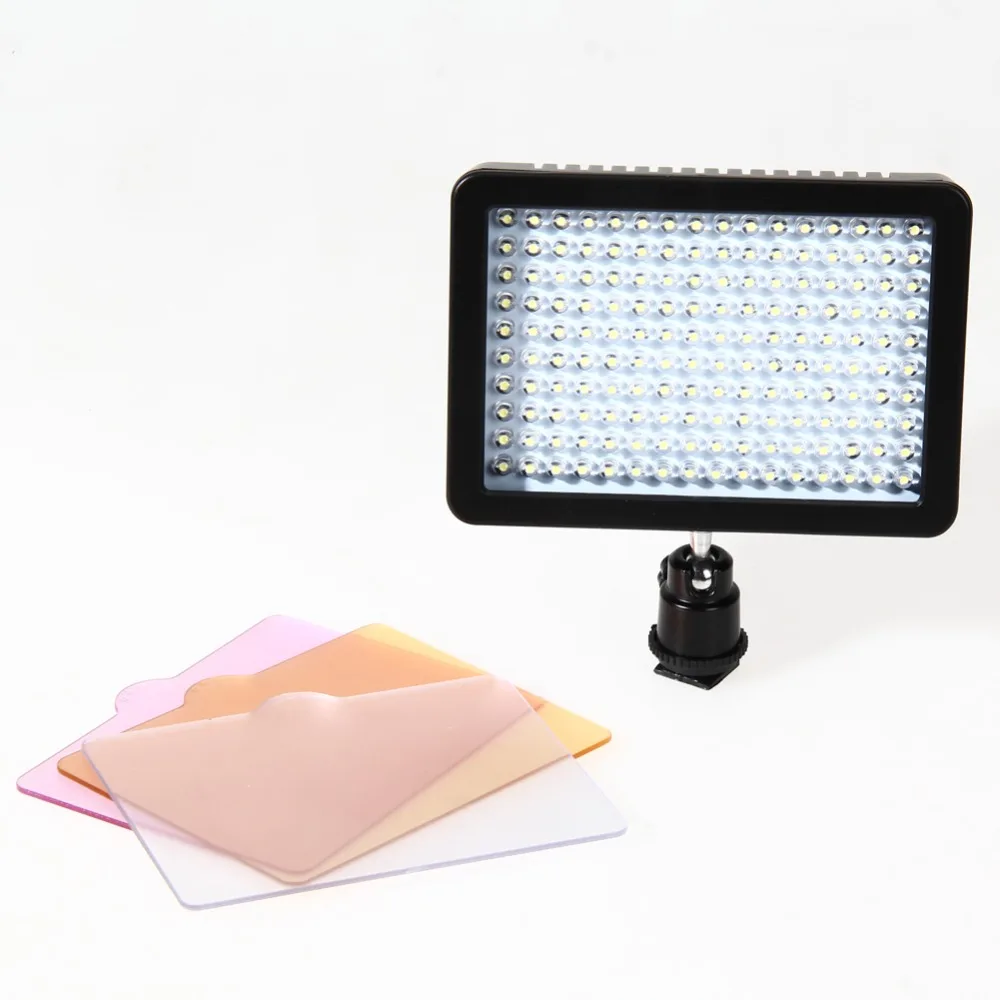10.5W 160 LED Photo Video Camera Flash Strobe Light Lamp for Canon