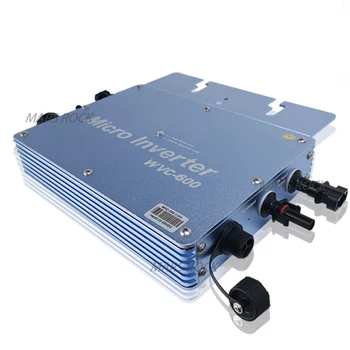 

Home Waterproof 600W Micro PV Solar Grid Tie Inverter Converter,DC 22-50V to 80-160VAC or 180-260VAC, 50hz/60hz Auto Match