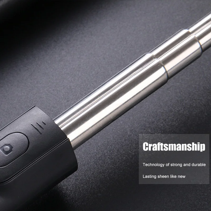 360 Rotation Mini Foldable Tripod 2 in 1 Monopod Selfie Stick Bluetooth Wireless Remote Control Shutter for Xiaomi  Android iOS (3)