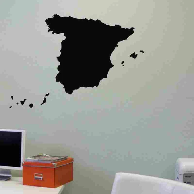 Foto mural mapa Portugal Espanha