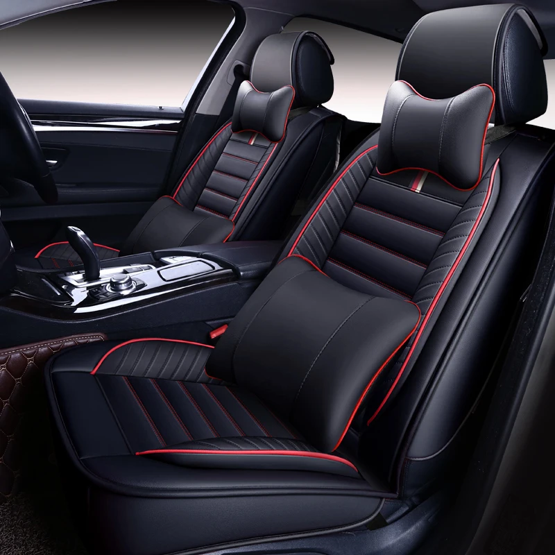 Front+Rear Car Seat Cover for Mercedes Benz AME GLA GLC GLC GLE GLE AME