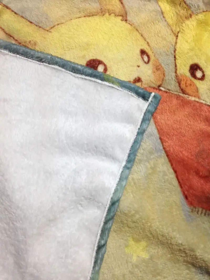 Домашний текстиль, мини, однослойное, Фланелевое, тканевое детское одеяло, Покемон, аниме, Пикачу, 95x55 см, подарок на день матери#41378
