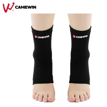 1 пара CAMEWIN брендовая поддержка лодыжки высокая эластичность и мягкая защита лодыжки Бадминтон Баскетбол Футбол Уход за ногами сохраняет тепло унисекс