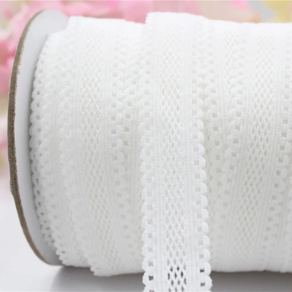

1653023 ,free shipping, width 16mm lace elastic solid color ribbon, 10 yards DIY handmade hair accessories Material