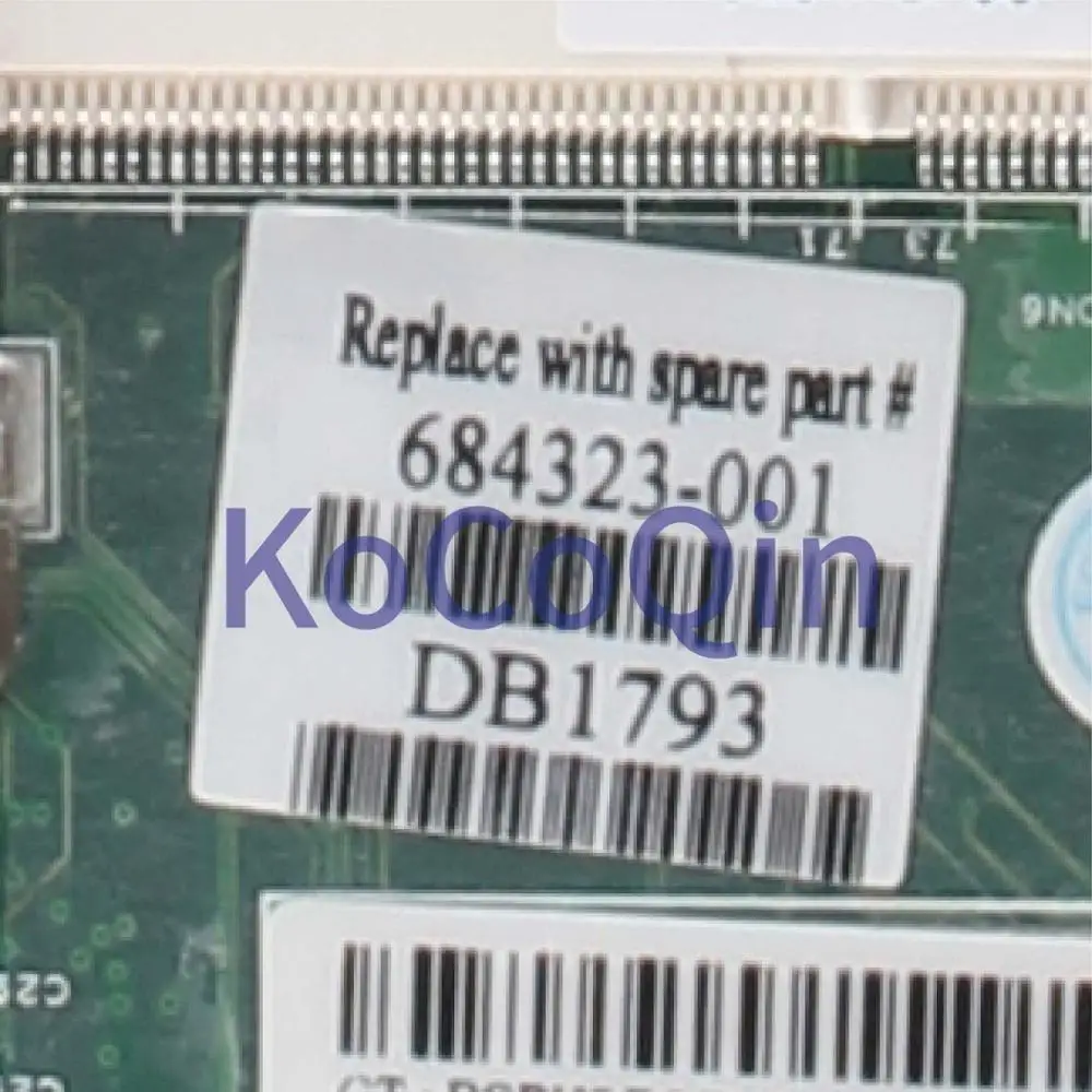 Kocoqin Placa-mãe para Computador Portátil Placa Principal 8560001 684323684323 0105fm00 Slj4m 501216 para hp Elitebook 6560b 0809024 p Qm67 Hd7400m - Imagem 3