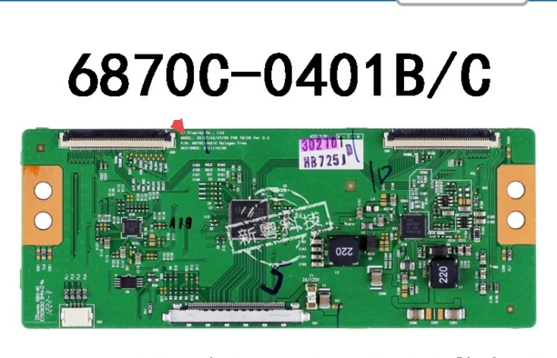 

6870c-0401b 6870c-0401C logic board connect with T-CON connect board