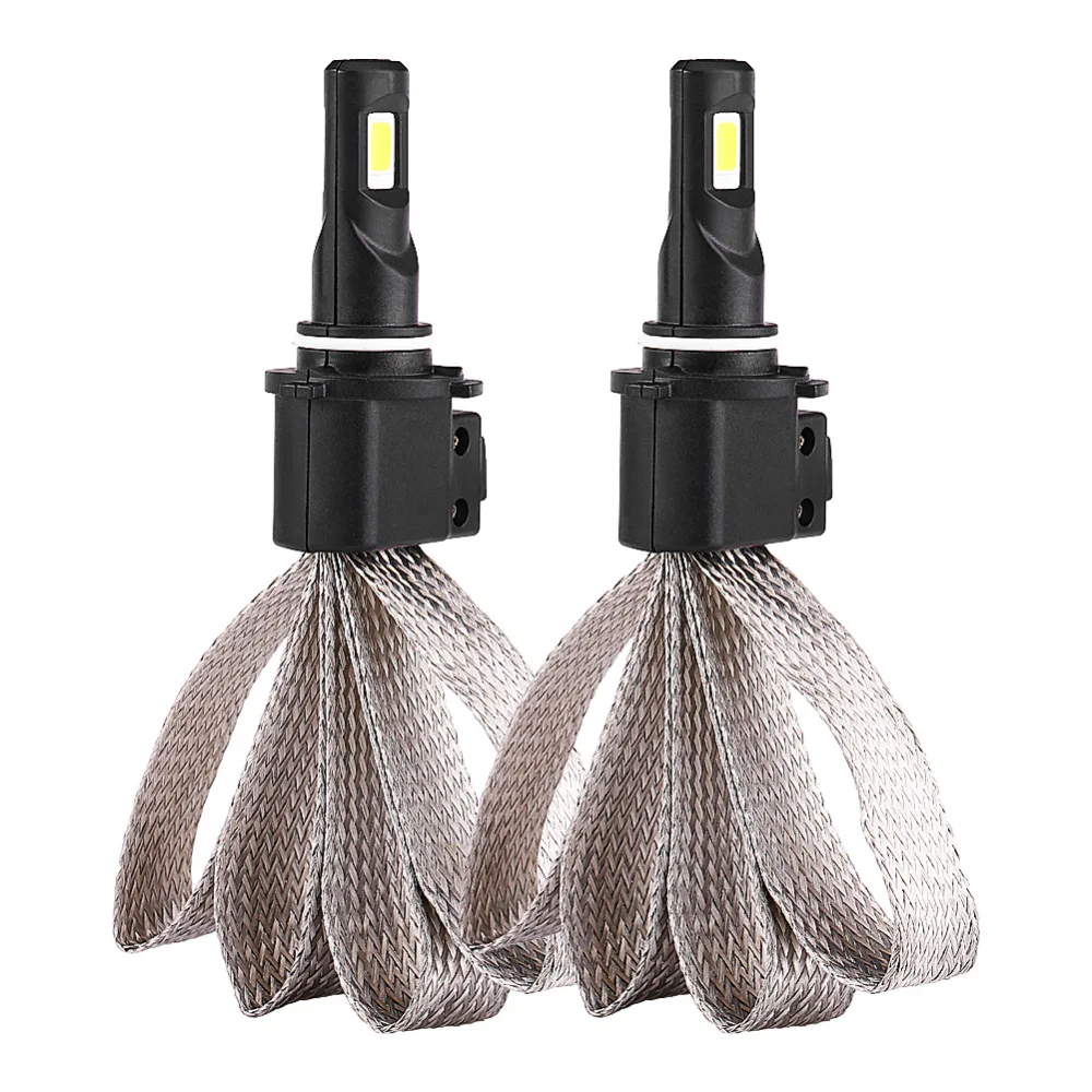 

1 Pair Car LED Headlight 60W 9006 HB4 Car LED Headlight Kit Bulb Conversion COB Lamp 6400Lm 6000K White