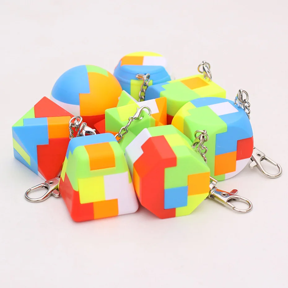 Magic Rubik's Cube Key Chains Puzzle Cube Cube Competition Speed Cube