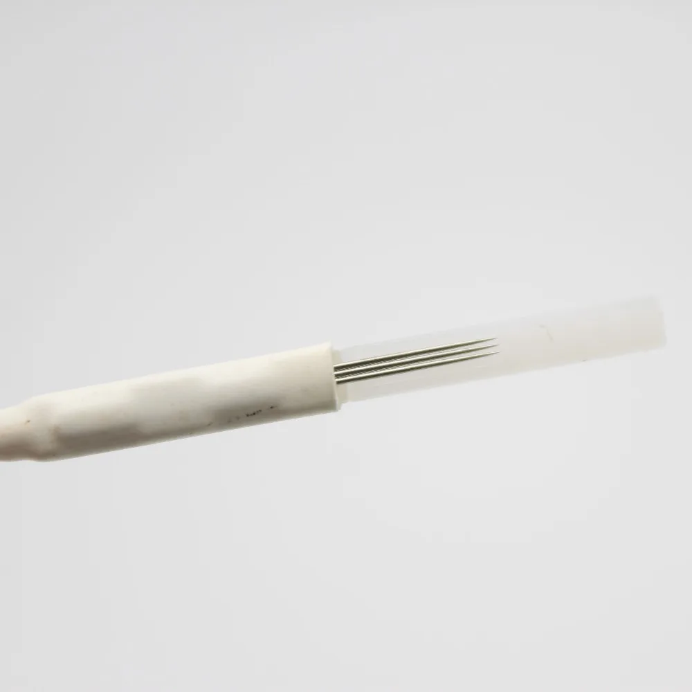 

50PCS 3 PRONG FLAT NEEDLES Merlin Machine Tattoo Needle Permanent Makeup Eyebrow Lip needle For biotouch Merlin Tattoo Machine