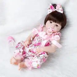 Bebes Кукла реборн 56 см полный корпус силиконовая кукла девочка реборн Детская кукла Ванна игрушка Реалистичная новорожденная Принцесса