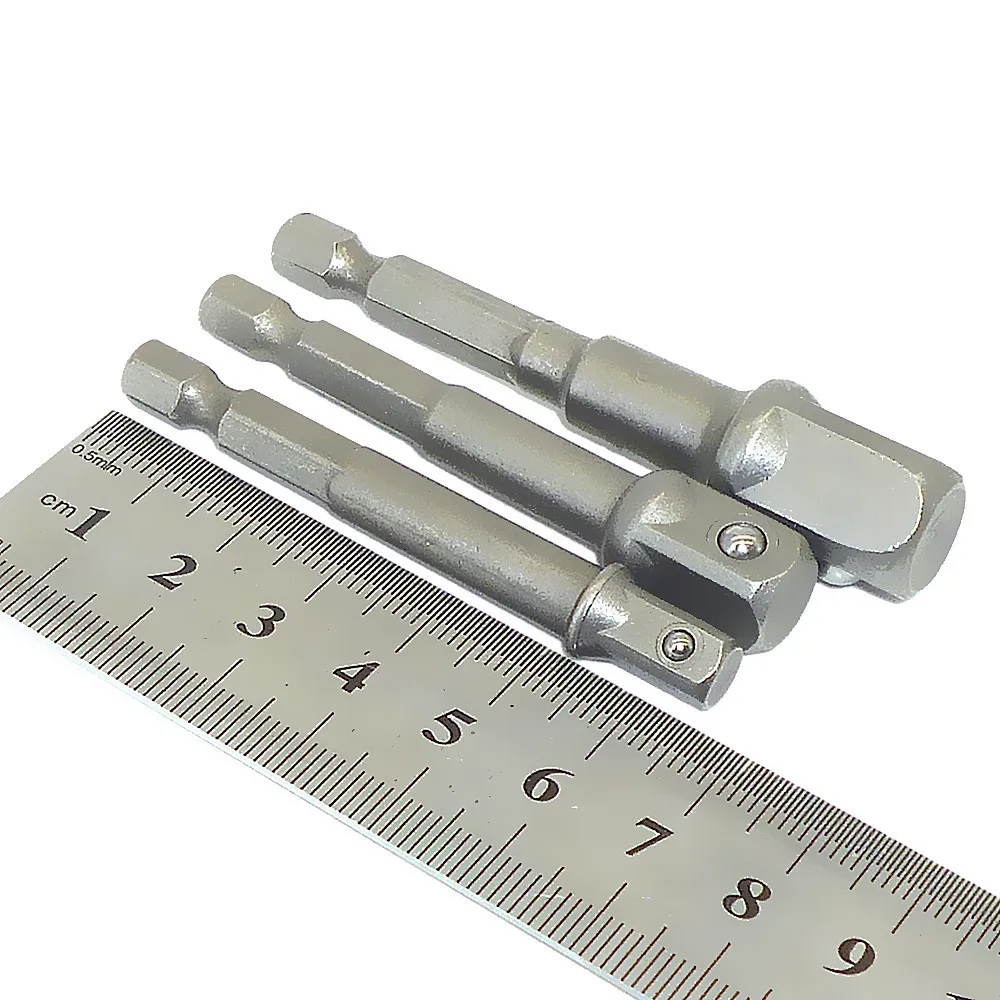 Socket Adapter Set Hex Shank Impact Driver Drill BIts