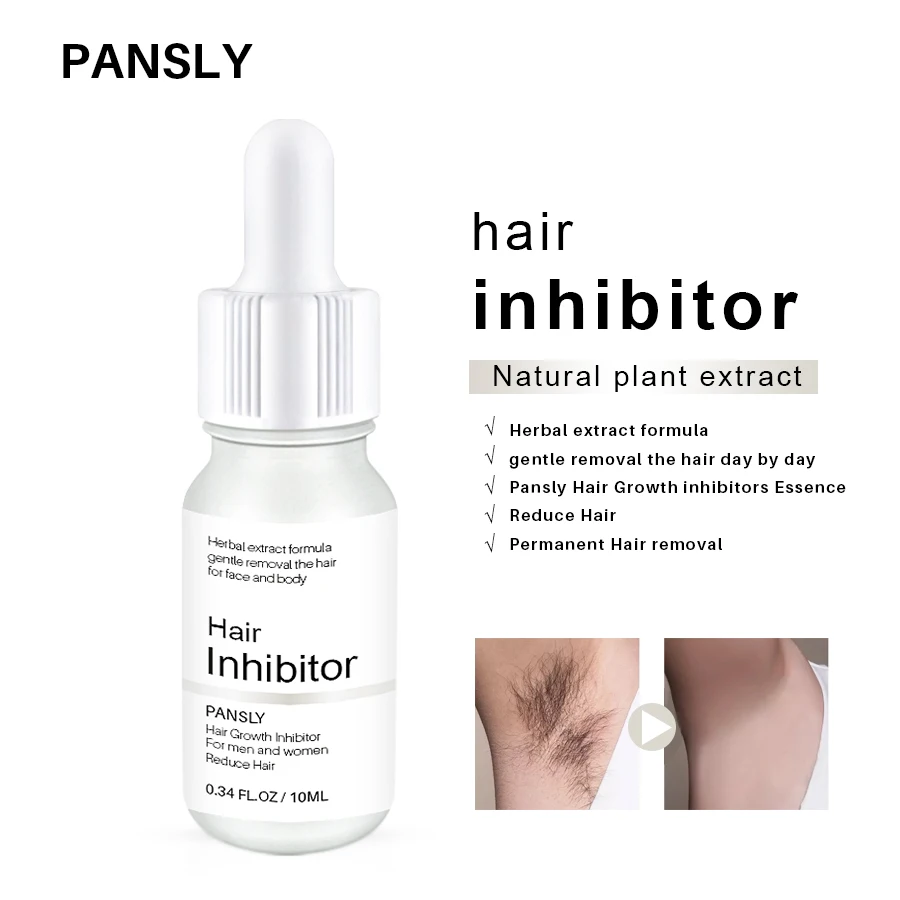 

2pcs Long-lasting Inhibits Hand Legs Hair Growth Repair Tender Skin Anti Hair Liquid for Female Body Hair Permanent Hair Removal