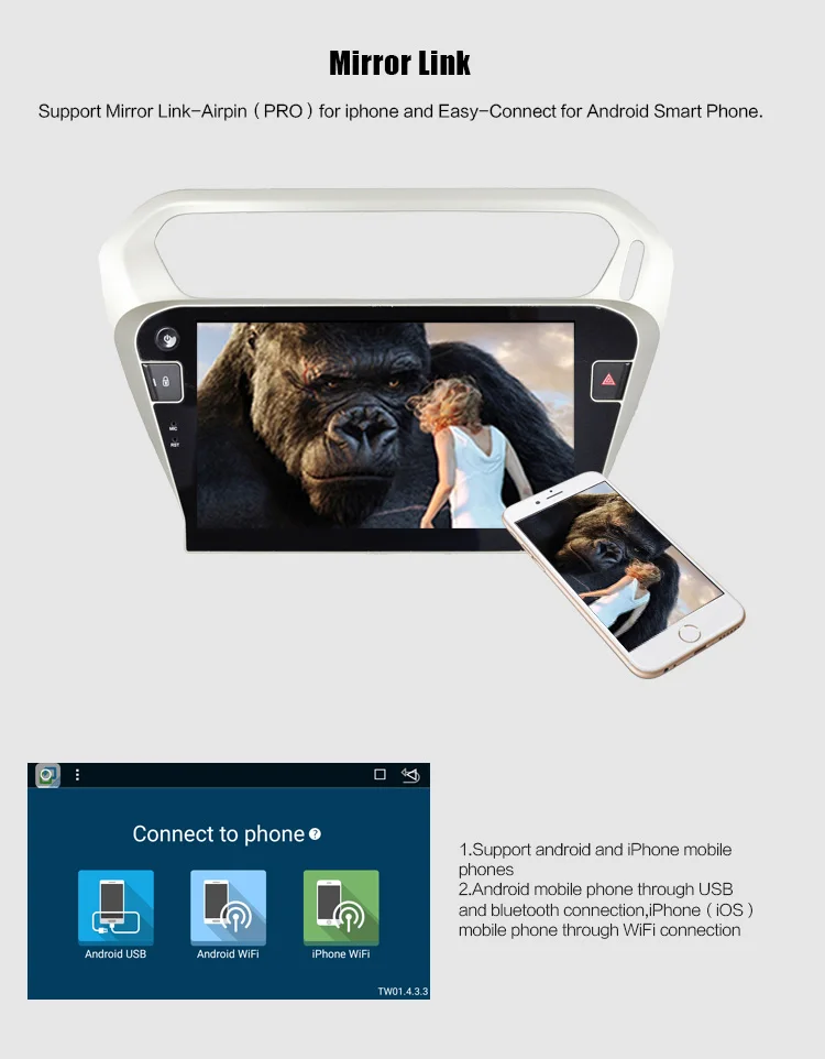 Clearance Roadlover Android 8.1 Car Multimedia Radio For Citroen C-Elysee 2014 Peugeot 301 2014 Stereo GPS Navigation Magnitol Din NO DVD 19