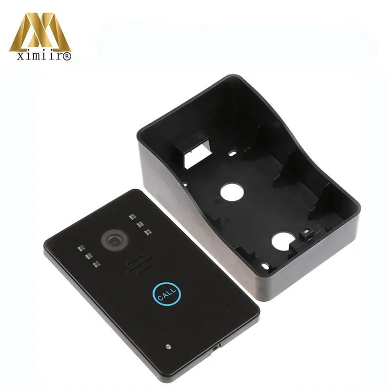 7 дюймов цвет один к одному видео домофон 802MJID11 видео-дверной звонок с RFID считыватель карт система контроля доступа