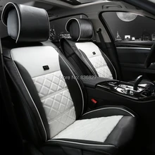 Высокое качество Мода четыре сезона из углеродистой кожи специализированный автомобильный чехол для сиденья набор