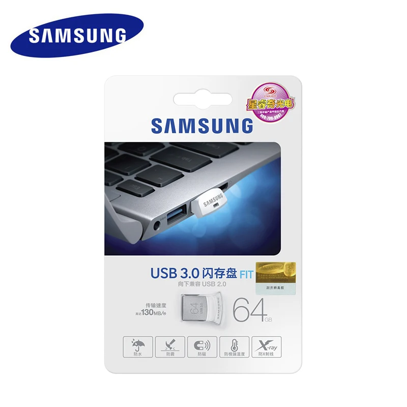 SAMSUNG super mini USB Flash Drive USB 3 0 32GB Pendrive OTG Type C Memory Stick