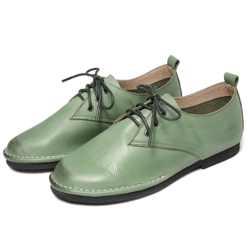 green oxford shoes womens